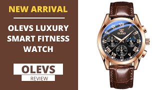 Olevs Luxury Smart Fitness Watch  OLEVS WATCH REVIEW [upl. by Ardet]