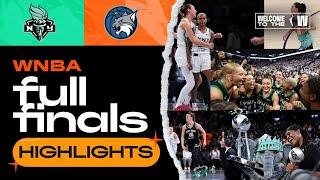 New York Liberty vs Minnesota Lynx  The Battle for the 24 WNBA Finals Crown  Games 15 Highlights [upl. by Anitnatsnok49]