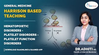 Platelet Disorders  Platelet Function Disorders  HBT  Hematopoietic Disorders  Raaonline [upl. by Klapp]