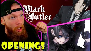 BLACK BUTLER Openings Reaction [upl. by Sellig155]