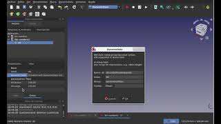 FreeCAD Banco de trabajo DynamicData0315 [upl. by Judye791]