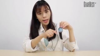 Gearbest Review NO1 D5 Smart Watch WIFI GPS Smartwatch  Gearbestcom [upl. by Joelle]