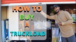 HOW TO BUY LIQUIDATION TRUCKLOADS  How To Start Buying And Reselling Truckloads Of Big Box Items [upl. by Tallula]