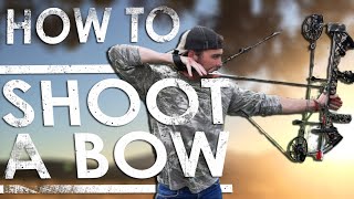 How To Shoot a Compound Bow For Beginners  The Sticks Outfitter [upl. by Noreht]