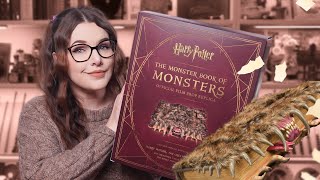 The Monster Book of Monsters  Harry Potter Film Prop Replica Review [upl. by Learsi373]