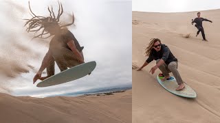 Austin Keen Shredding Sand Dunes in Pismo Beach [upl. by Mclyman480]