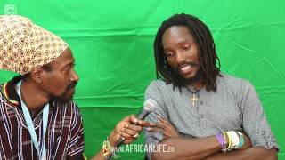 Videointerview Kabaka Pyramid  Reggae Jam 2014 010308 Bersenbrück [upl. by Griffiths]