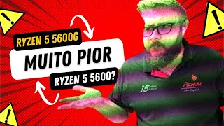 Não Tenha Medo de Usar o Ryzen 5 5600G com Placa de Vídeo [upl. by Enawyd]