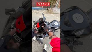 meri bike ko tod diya part 6 minivlog shortvideo short 1million [upl. by Eitten]