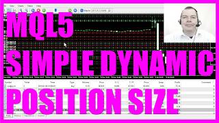 MQL5 TUTORIAL  SIMPLE DYNAMIC POSITION SIZE [upl. by Notlimah39]