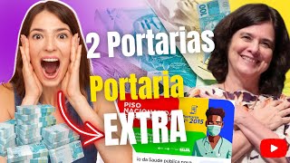 🔴ATENÇÃO Vai ter 2 Portarias do Piso da Enfermagem Portaria EXTRA para sair agora começo de abril [upl. by Llerreg]