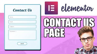 Create Contact us Page in Wordpress with Elementor for FREE Full Guide [upl. by Acceb]