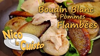 Nico le Cuisto  S1E01  Repas de Noël  Boudin blanc pommes flambées [upl. by Kilbride]