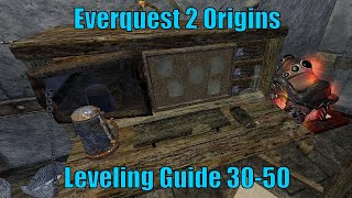 EQ2 Origins Leveling Guide  3050 [upl. by Adnac823]