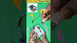 How to make Power Bank At home🤯🤩Home made power BankRahul shorts04dcmotorpowerbankshorts [upl. by Loreen]