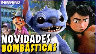 ZOOTOPIA 2 OS INCRÍVEIS 3 LILO E STITCH E MUITO MAIS NOVIDADES  imaginews [upl. by Oiraved]