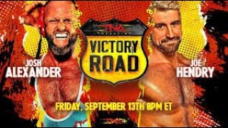 WWE 2K24 TNA Wrestling Victory Road 2024 Joe Hendry Vs Josh Alexander [upl. by Llewen270]