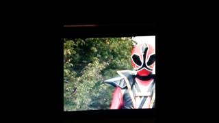 Goseiger vs shinkenger shinken red vs goseigers [upl. by Tarra]