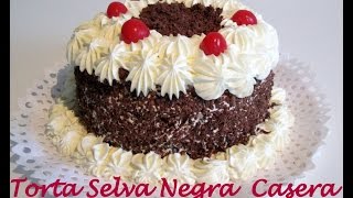 TORTA SELVA NEGRA  PASO A PASO Silvana Cocina ❤ [upl. by Anahahs]