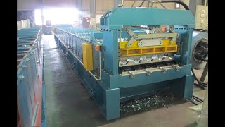 Metal Deck Roll Forming Machine [upl. by Annais228]