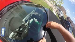 BMW Z4 Windshield Molding Replacement S1E1 [upl. by Boniface100]