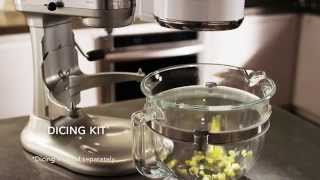 Stand Mixer Food Processor Attachment  KitchenAid [upl. by Ayatal90]