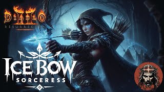 Ice Bow Sorceress  Diablo 2 Resurrected [upl. by Ehtyde]