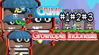 Cara Melawan Crime  How to Fight Crime  Growtopia Indonesia growtopia [upl. by Grodin]