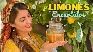 Cómo hacer LIMONES ENCURTIDOS 🍋 Conserva imprescindible en la cocina marroquí [upl. by Adnauqahs]