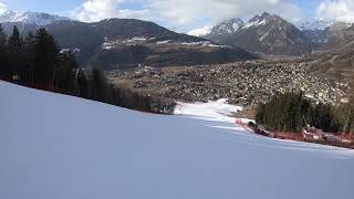 SCIA CON ME  9  BORMIO DA MURO DI SPIETRO PISTA STELVIO [upl. by Franckot]