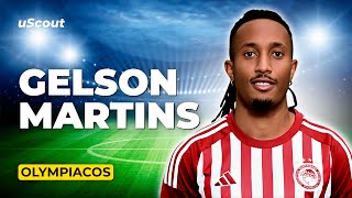 How Good Is Gelson Martins at Olympiacos [upl. by Julissa]