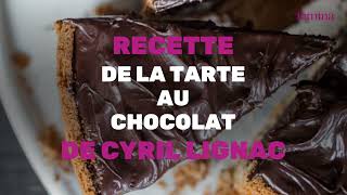 Cyril Lignac révèle les secrets de sa tarte au chocolat à 4 ingrédients une recette à faire en 5 mi [upl. by Wes31]