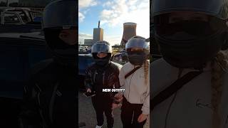 Sie bewerten Outfit😱 motovlog supermlto olli [upl. by Ayahs]