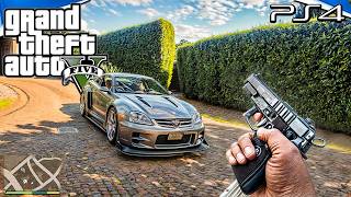 Grand Theft Auto V PS4 First Person Gameplay Free Roam  Part 2 [upl. by Ainoyek283]