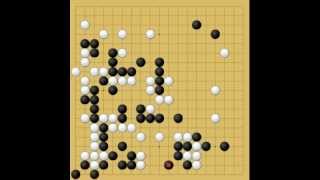 Weiqi game Gu Li 9d black vs Lee Sedol 9d White [upl. by Sello]