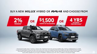 Hey Toyota  Choice Hilux Hybrid  RAV4 Offer  Toyota New Zealand [upl. by Annotahs]