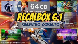 RECALBOX 61 DRAGONBLAZE GALISTEO COBALTO V3 64GB  86 SYSTEMS 13886 JEUX [upl. by Mudenihc606]