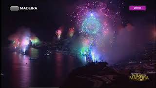 Fogo de Artifício Passagem de Ano Ilha da Madeira 2017  2018  NEW YEAR FIREWORKS [upl. by Inaflahk]