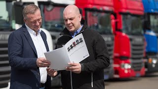 Erlenbach Transport GmbH  Scania Used Vehicles und die Scania Finance Verlässliche Partner [upl. by Riggs]