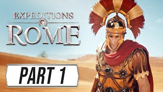 Expeditions Rome Gameplay Walkthrough Part 1 – New RPG [upl. by Koss]