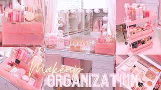 ORGANIZING MY ENTIRE MAKEUP COLLECTION 2023 [upl. by Pace]