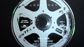 Pete Townshend amp The Who  The Rock Demo  Quadrophenia Directors Cut [upl. by Ecyar]