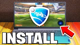 How To Download Rocket League On PC Install Rocket League  PC Laptop Windows [upl. by Nonah918]