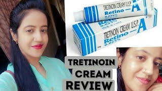 TRETINOIN CREAM USP RetinoA 0025REVIEW how to usebenefits Before amp After Result [upl. by Armillas987]