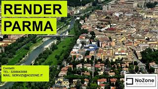 REALIZZAZIONE RENDER PARMA  FOTOINSERIMENTI [upl. by Aisekal]