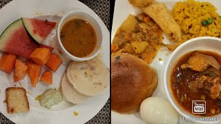 Breakfast Menu In Hotel Kyriad PrestigeGoa Calangute [upl. by Resor]