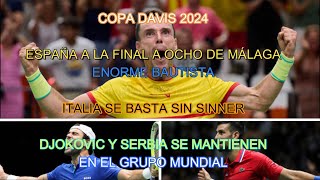 Análisis de la fase de grupos de la Copa Davis 2024 [upl. by Eugene]