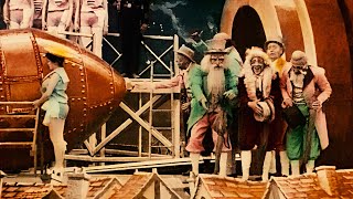 Le Voyage dans la Lune  Georges Méliès 1902  4K Colorized Restoration [upl. by Grosberg]