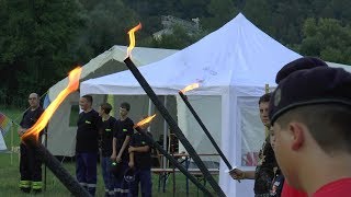 22 Zeltlager der Jugendfeuerwehren im Landkreis Haßberge [upl. by Okram309]