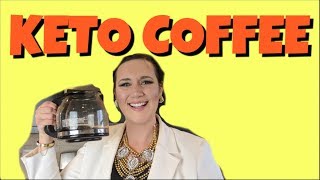 How To Make Keto Coffee  Bulletproof Coffee Recipe With Coconut Oil amp Heavy Whipping Cream Butter [upl. by Eceertal]